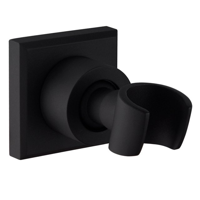 Soporte de ducha negro Soporte de cabezal de ducha de acero inoxidable Soporte de ducha de mano montado en la pared Soporte de cabezal de ducha giratorio de 360 ??°, cuadrado ZefeiWu 8390605341977