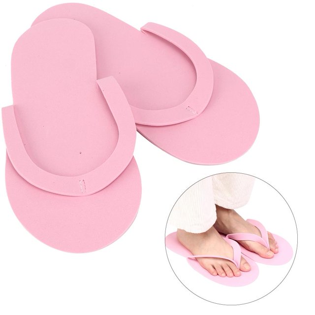 Filfeel Disposable Flip-Flops, Hotel Disposable Slippers, 12 Pairs Travelling For Salon Home Man Woman