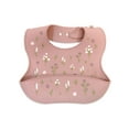 thumbnail image 4 of Neat Solutions Girl Scalloped Edged Infant Silicone Bib, 4 of 5