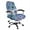 Boho Mandala Flower 2, variant on Whosucclay Zebra Stripe Print Computer Office Chair Cover, Modern Desk Chair Cover Rotating Chair Protective Slipcovers with Elastic Bottom Waterproof High Back Chair Slipcover-S