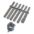 thumbnail image 3 of Almencla Air Bits Set Pneumatic Hammer Bits for Metalworking Demolition Type B, 3 of 8