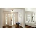 thumbnail image 3 of Quoizel Laborde 3-Light Ceiling Light in Matte Black, 3 of 7