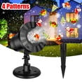 thumbnail image 3 of TOPCHANCES Christmas Projector Lights, Waterproof Moving Snowflake Light Indoor & Outdoor Landscape Spotlight for Home Garden Yard, Patio Decoration (Christmas Pattern), 3 of 10