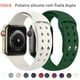 thumbnail image 2 of Nueva Pulsera De Silicona De Doble Hebilla Nike Para Reloj Inteligente 45mm 44mm 49mm 41mm 40mm 42mm 38mm iWatch Series 8 Ultra 7 6 se 5 4 3, 2 of 4