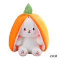 thumbnail image 2 of Conejito de peluche blando, bonito conejito de Pascua, muñeco de peluche de fruta, zanahoria, fresa, almohada, juguete de conejito de peluche para bebé, zanahoria de tamaño pequeño, 2 of 5