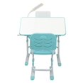 thumbnail image 2 of IM Beauty Clearance! Student Kids Desk and Chair Set, Height Adjustable Children's School Workstation, Kids Study Table with Drawer, Pencil Grooves and Hanging Hook, Teens Learning Table Set, 2 of 4
