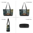 thumbnail image 6 of FORMRS Canvas Laptop Tote Bag for Women with 15.6" Computer Compartments Shoulder Handbag, Wooden Boat, 6 of 7