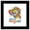 Black Framed Version, variant on Gallery Pops Rainbow Brite - Woke Up Magical Wall Art, White Framed Version