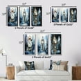 thumbnail image 4 of Designart "New York Grand Central composition II" City New York Wall Art Set Of 3 - Gold New York Canvas Set For Living Room Decor, 4 of 7