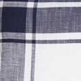 thumbnail image 2 of Better Homes & Gardens Reversible Plaid Decorative Square Pillow, 20" x 20", Navy, 2 of 7
