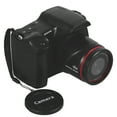 thumbnail image 3 of 16 Mega HD Digital Camera with 16X Optical Zoom, Full 1080P HD Video-Black, 3 of 7