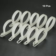 thumbnail image 2 of 10Pcs Nylon R-type Clamp Organizer Cord Clips for Wire Fit Cable Dia 44-50mm, 2 of 3