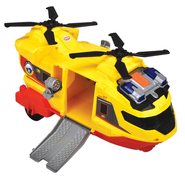 Dickie Toys: Rescue Helicopter - Yellow & Red - 11