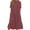 Wine, variant on Ruimatai Women's Casual Loose Long Dress with Slit Round Neck Short Sleeve Comfortable Flowy Summer Maxi Dress
