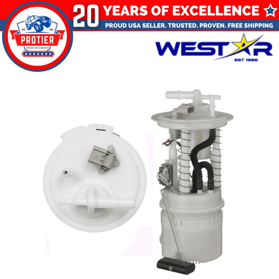 Brute power 1010153 Fuel Pump Module Assembly Fits Chrysler Sebring 2.4L 2351cc L4 to 2.7L 2736cc 167cid V6 2003 - 2006 E7167M,FG427-11B1,SP7167M