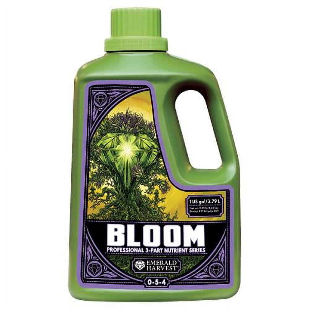 Emerald Harvest 723890 Bloom Fertilizer, 3.8 L