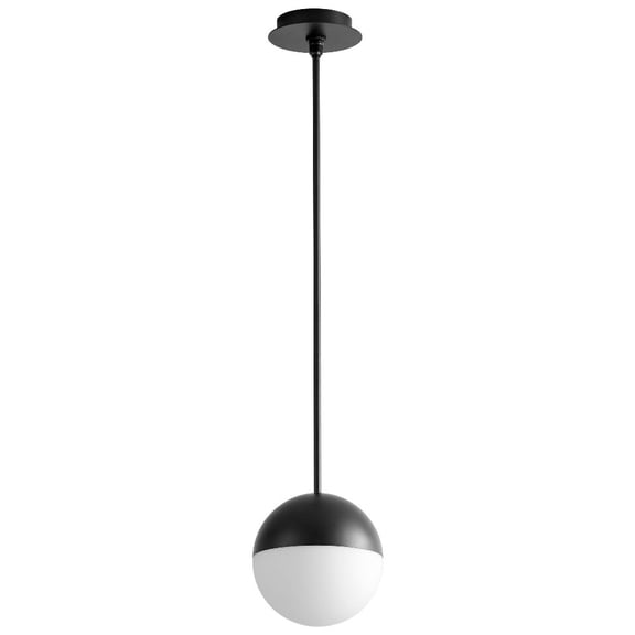 8 Inch 6.1W 1 Led Pendant-Black Finish Oxygen Lighting 3-6901-15