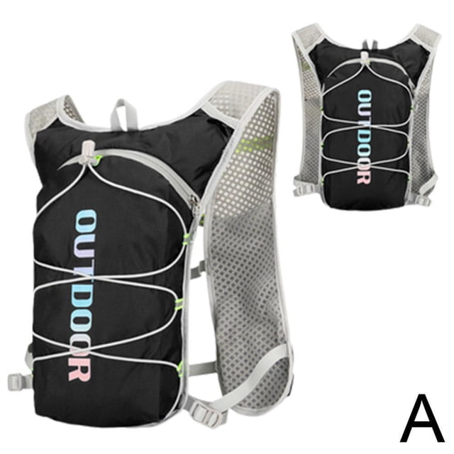 New Multifunctional Nylon Running Cycling Backpack Safety Reflective Sports Backpack Water Bag Backpack Cycling Bag