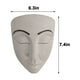 thumbnail image 3 of pstuiky Maceta decorativa de pared para jardín exterior con forma de rostro humano de resina, 3 of 5