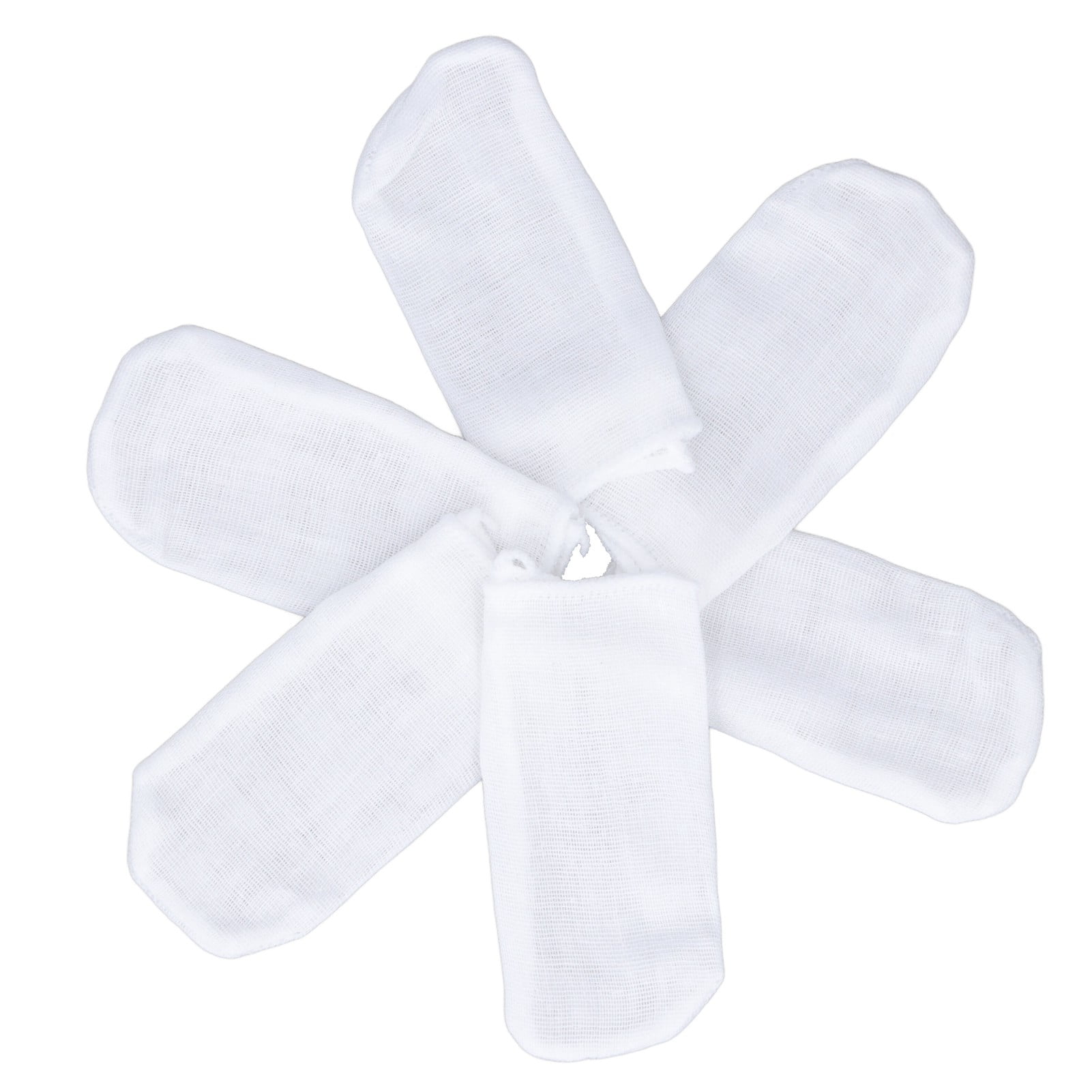 Baby Finger Brush, Gauze Finger Brush Teeth Tongue Cleaner Flexible