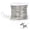 Silver-0.04'', variant on 24 Gauge (0.02'') Stainless Steel Craft Wire for Jewelry Making, 165 feet Dead Soft Stainless Steel Bailing Wire Snare Wire for Craft and Jewelry Making, Round Selection
