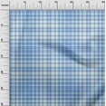 thumbnail image 3 of oneOone Cotton Cambric Baby Blue Fabric Check Sewing Craft Projects Fabric Prints By Yard 42 Inch Wide, 3 of 4