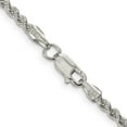 thumbnail image 5 of Silver D.C 2.50-mm Solid Twisted Rope Chain, 5 of 5