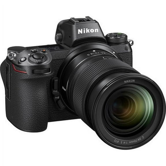 Nikon Z 6 Mirrorless Digital Camera with NIKKOR Z 24-70mm f/4 S Lens, Black