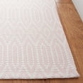 thumbnail image 3 of SAFAVIEH Martha Stewart Cotton Geometric Area Rug, Pink/Ivory, 9' x 12', 3 of 8