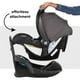 thumbnail image 4 of Diono Quantum 4 3-in-1 Travel System with LiteClik 30 R SafePlus Infant Car Seat and Base, Rear-Facing for Infants 4-30lbs, Includes Infant Car Seat Folding Stroller and Toddler Seat (Gray Slate), 4 of 5