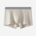 thumbnail image 2 of Men's Boxer Briefs Bunker Underwear for Him Men Panties Men S Briefs Y Wick Mens Underwear Men's Y Fit Shirt for beneath Panties Trunks Light Gray XL, 2 of 3