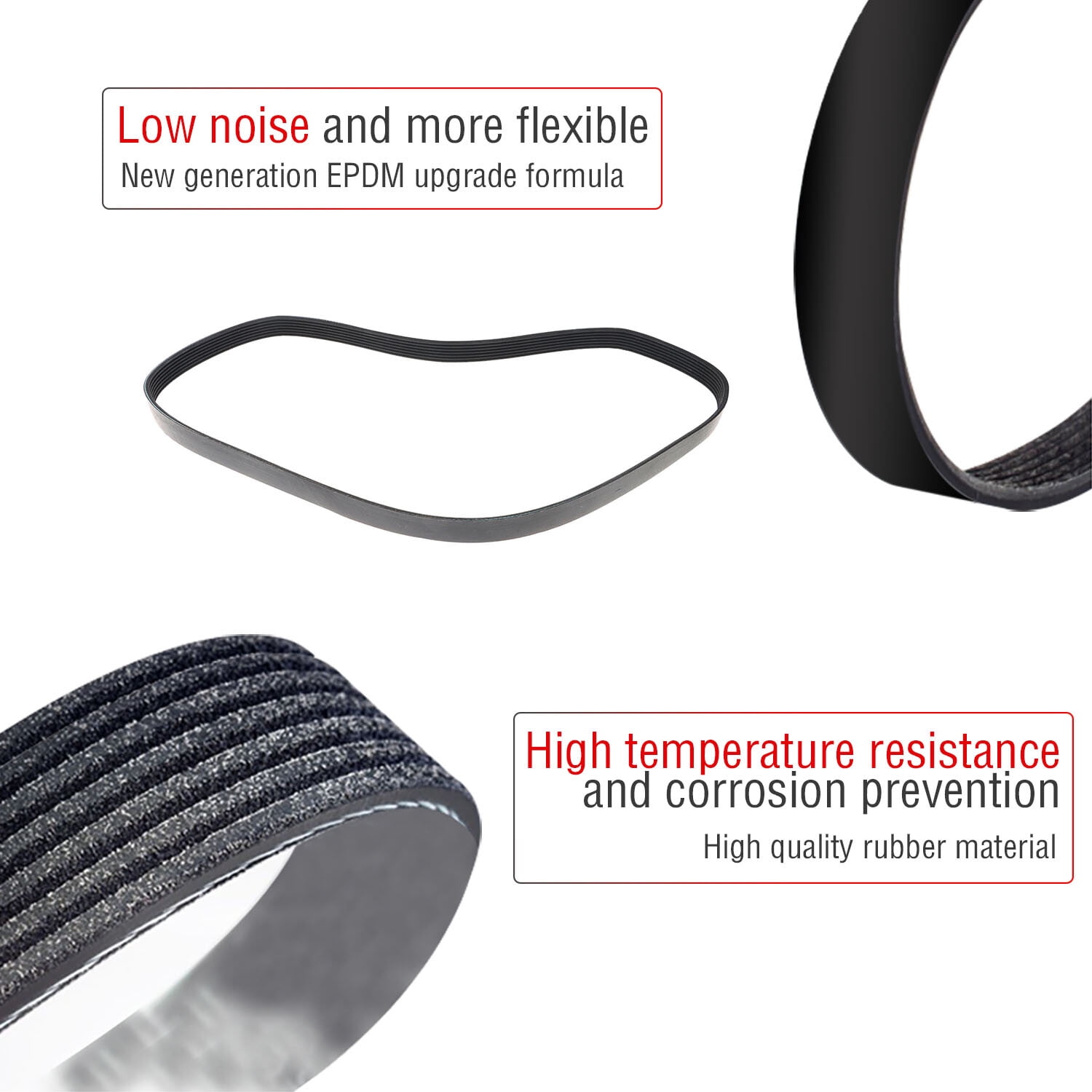 Serpentine Drive Belt Fit for Nissan Altima Maxima Murano 3.5L 2007-2014