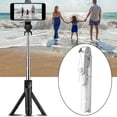 thumbnail image 2 of Soporte Extensible Para Teléfono Con Trípode Selfie Stick Con Control Remoto Bluetooth Blanco Sunnimix Trípode para selfies, 2 of 7