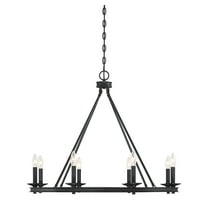 Middleton 8-Light Chandelier in Classic Bronze