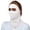 Light Gray, variant on Sun Protective Scarf UPF 50+ Breathable For Outdoor Activities Summer Cycling Hiking Travel Lightweight Comfortable Design Beach Wrap Cover up Women