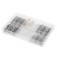thumbnail image 3 of de reparación de anteojos, tornillos de repuesto para almohadillas nasales con juego de destornilladores de precisión de pinzas de caja compacta, Salvador Reparación de anteojos, 3 of 10