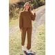 thumbnail image 5 of Conjunto Deportivo PRETTYGARDEN Sólido Caqui Manga Larga Ropa Cómoda Talla L, 5 of 8