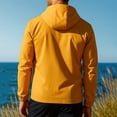 thumbnail image 6 of Men's Waterproof Rain Jacket Outdoor Raincoat Shell Jacket Breathable Jacket for Travel or Daily Wear, 6 of 7