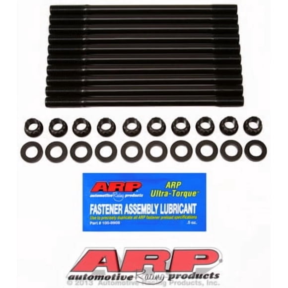 ARP Auto Racing Cylinder Head Stud 231-4701 For Use With 2.2L GM Ecotec; 12 Point Nuts With Undercut Studs; Black Oxide; Chrome Moly