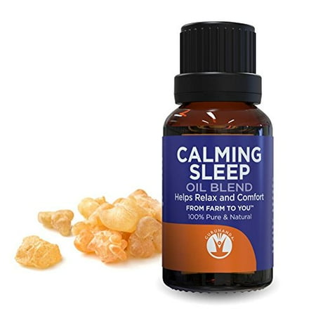 gurunanda calming sleep essential oil blend 0 5 oz walmart com