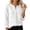White, variant on MAIHAN Womens Tops 2026 Summer Cotton Linen V Neck Pullover Button Long Sleeve Shirt Spring Summer Casual Lightweight Cozy Top(Black,XL)