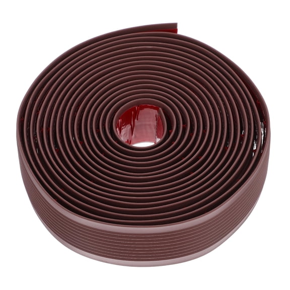 Luxshiny Rubber Corner Guards Stair Treads Slip Resistance PVC Brown 1Pack for Indoor Use