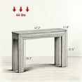 thumbnail image 5 of Console Table, 47.2” Wide Slim Design (11.8” Depth) with Anti-Tip Hardware, 44LBS Load Capacity, Easy Assembly for Entryway/Sofa Side Table, 5 of 6