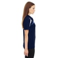 thumbnail image 4 of Ash City - North End Ladies' Impact Performance Polyester Piqué Colorblock Polo - 78645, 4 of 4