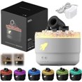 thumbnail image 1 of Cannon Blast Aroma Humidifier, 7 Colors LED Vapor Cannon Humidifier Silent Diffuser, 2 Mode Creative Turret Cool Mist Air Aromatherapy Humidifier, Small Desktop Humidifier for Bedroom, 1 of 6