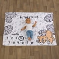 thumbnail image 2 of Manta para bebé Disney Lion King Simba Milestone supersuave, 2 of 4
