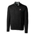 thumbnail image 2 of Men's Cutter & Buck Black Arkansas Razorbacks Lakemont Quarter-Zip Pullover Sweater, 2 of 3