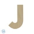 thumbnail image 1 of Wooden Letter J Cutouts 12", Pack of 10 Wooden Letters for Wall Decor, Home Decor, Crafts, and Party Decorations by Woodpeckers, 1 of 5