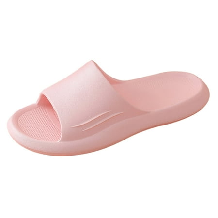 

ZHAGHMIN Womens Sandals Fashion Spring And Summer Women Slippers Non Slip Flat Bottom Open Toe Comfortable Light Solid Color Simple Design Womens Slippers Size 10 With Arch Support Womens Slippers S