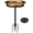 Copper, variant on SPECSTAR Oval Bird Bath and Solar Powered Round Pond Fountain Combo Set,Bronze